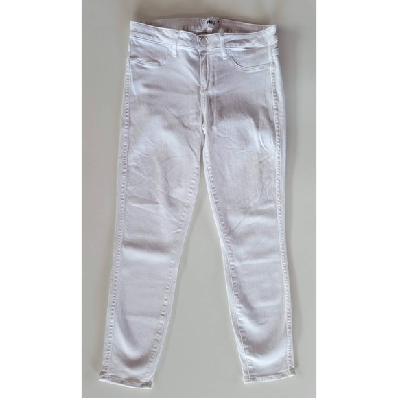 PAIGE Denim - PAIGE Verdugo Crop White Jeans